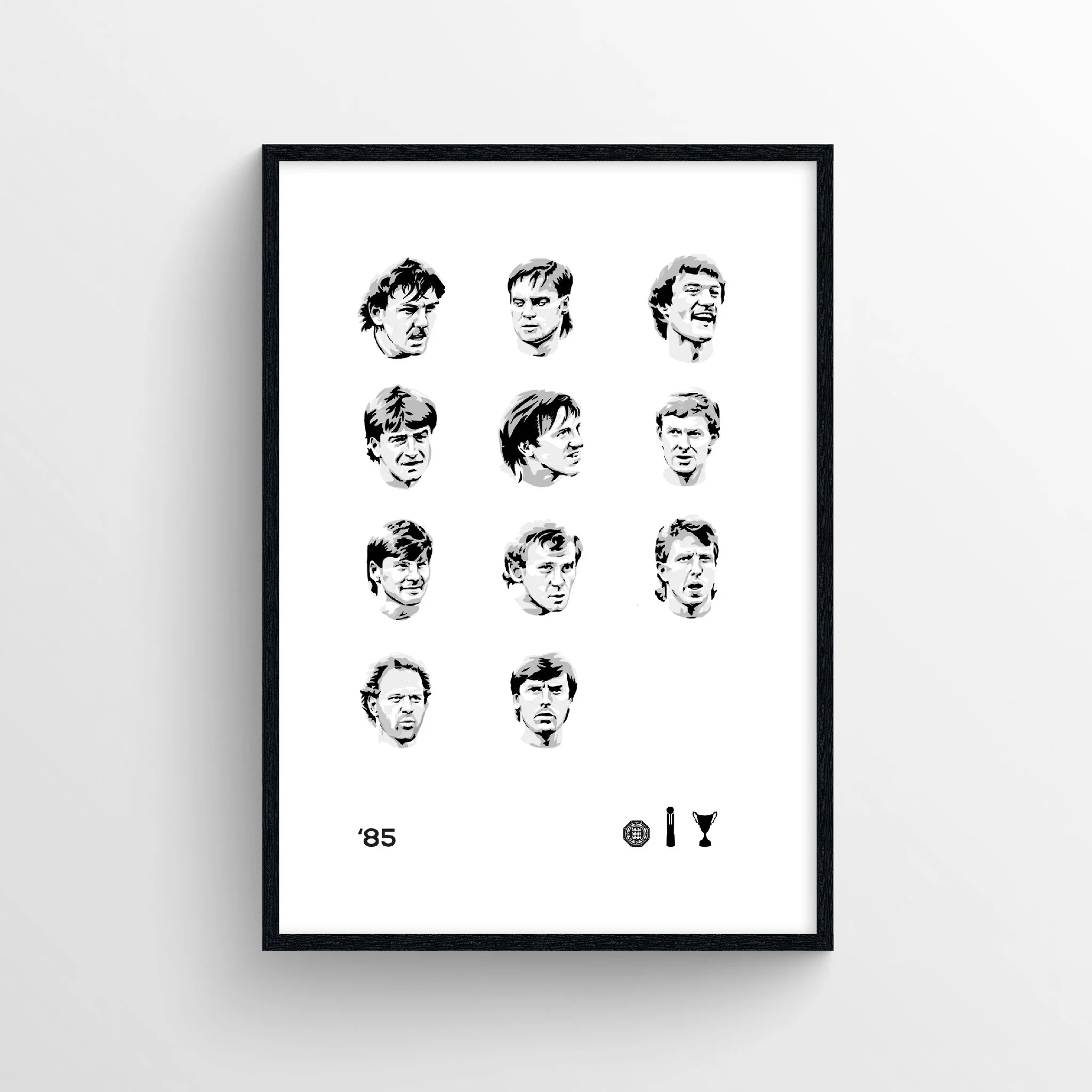 1985 Everton First Team Print