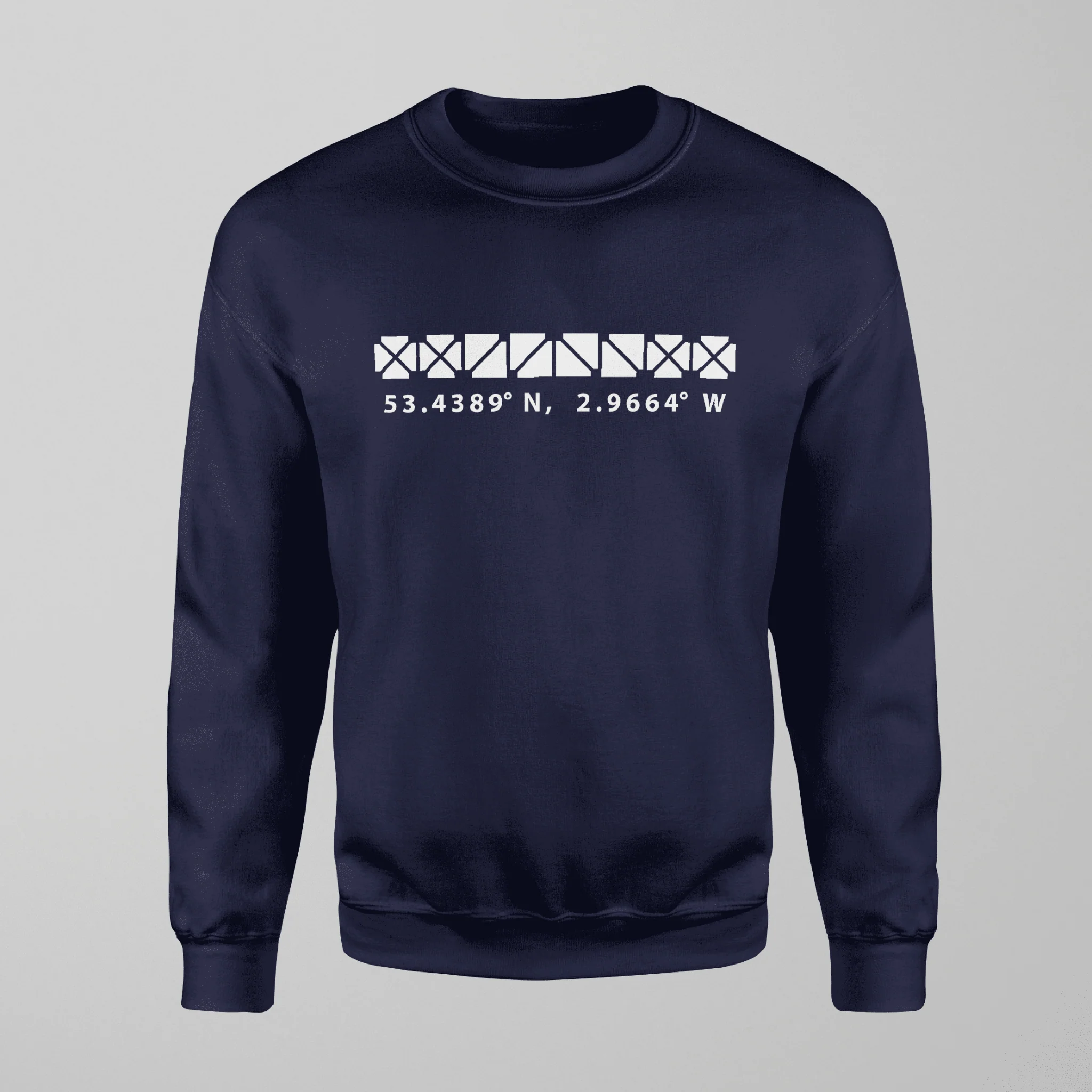 Dark Archibald Leitch - White Design Jumper - Image 3