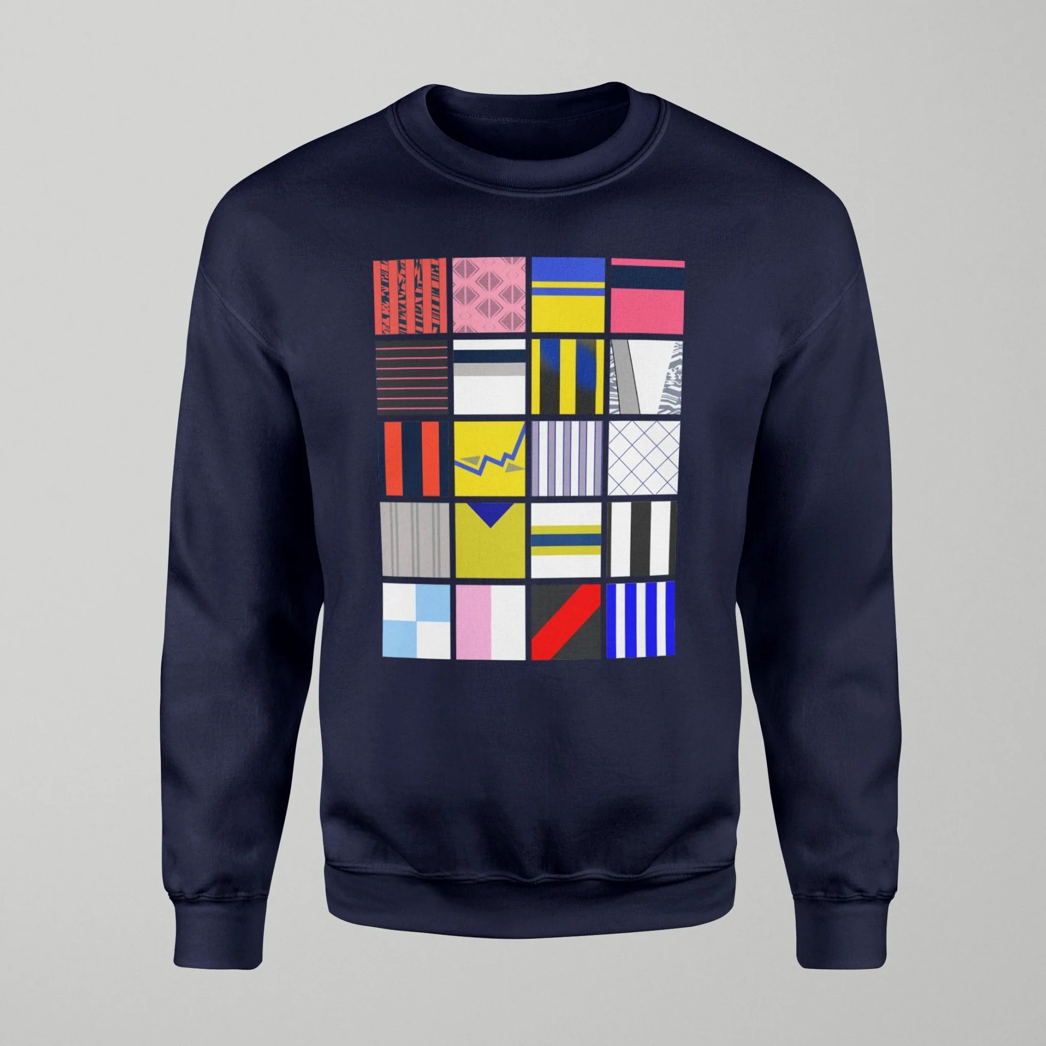 Everton Simple Away Squares Jumper - Image 3