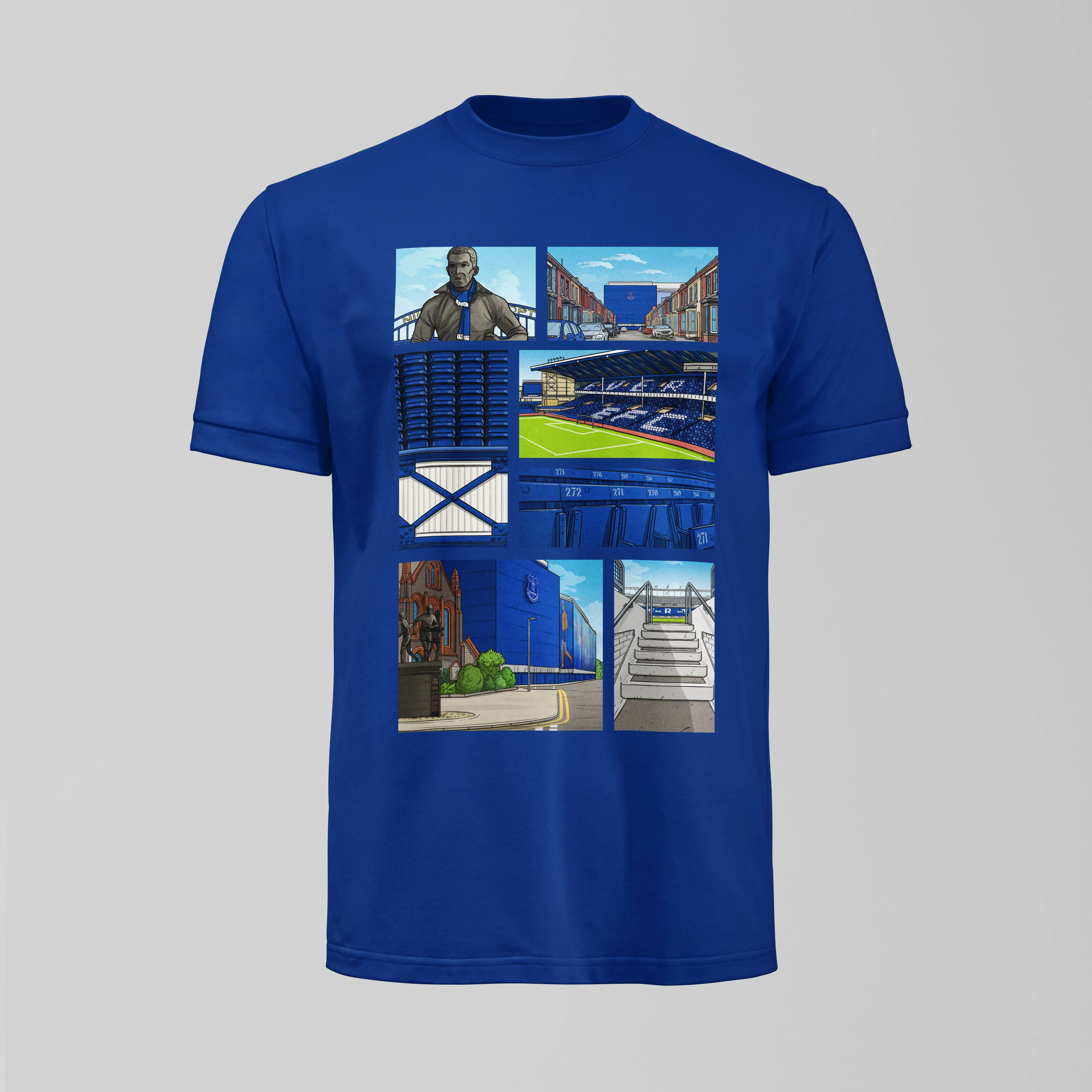 Goodison Park Pre Match T-Shirt - Image 6