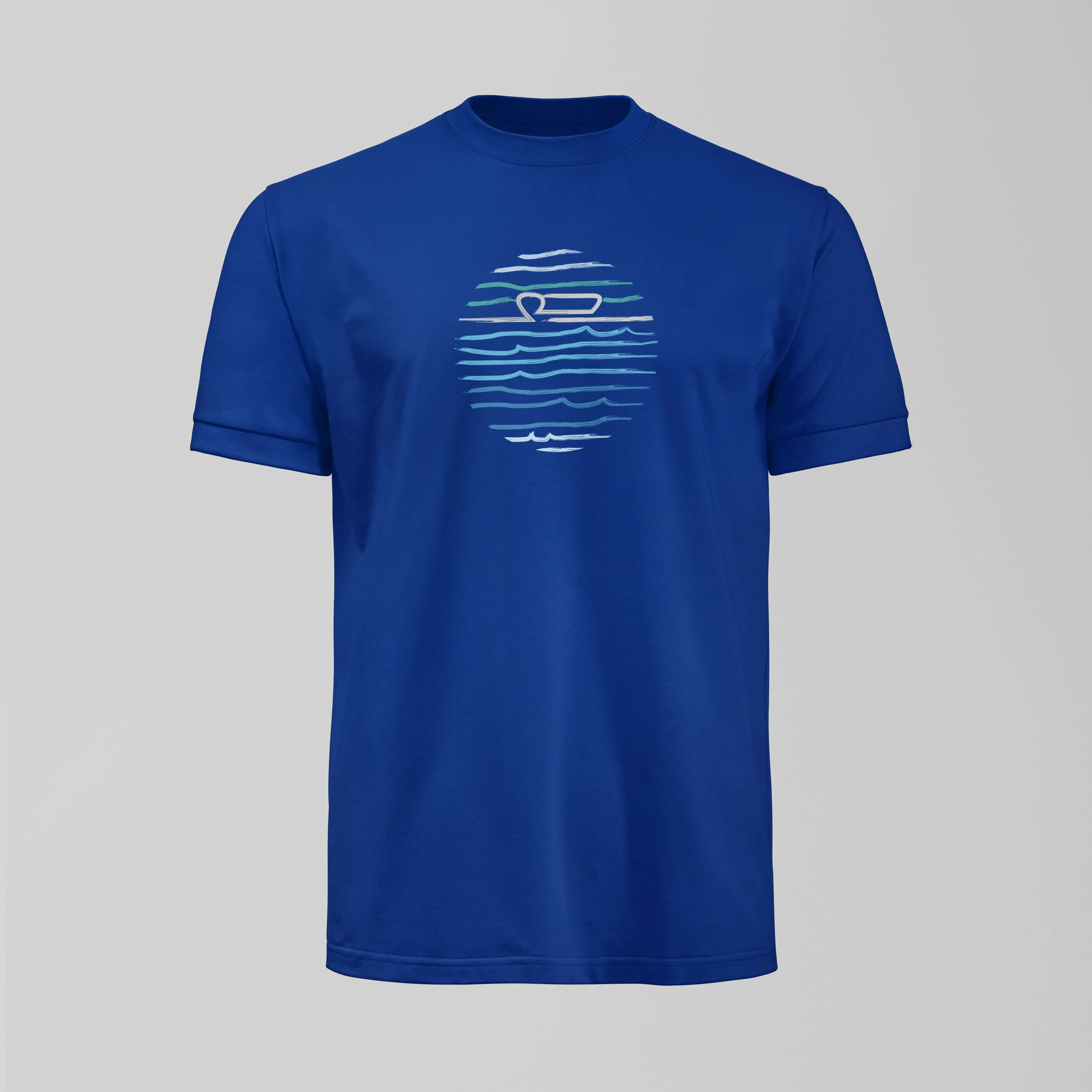 Royal Blue Mersey T-Shirt - Image 7