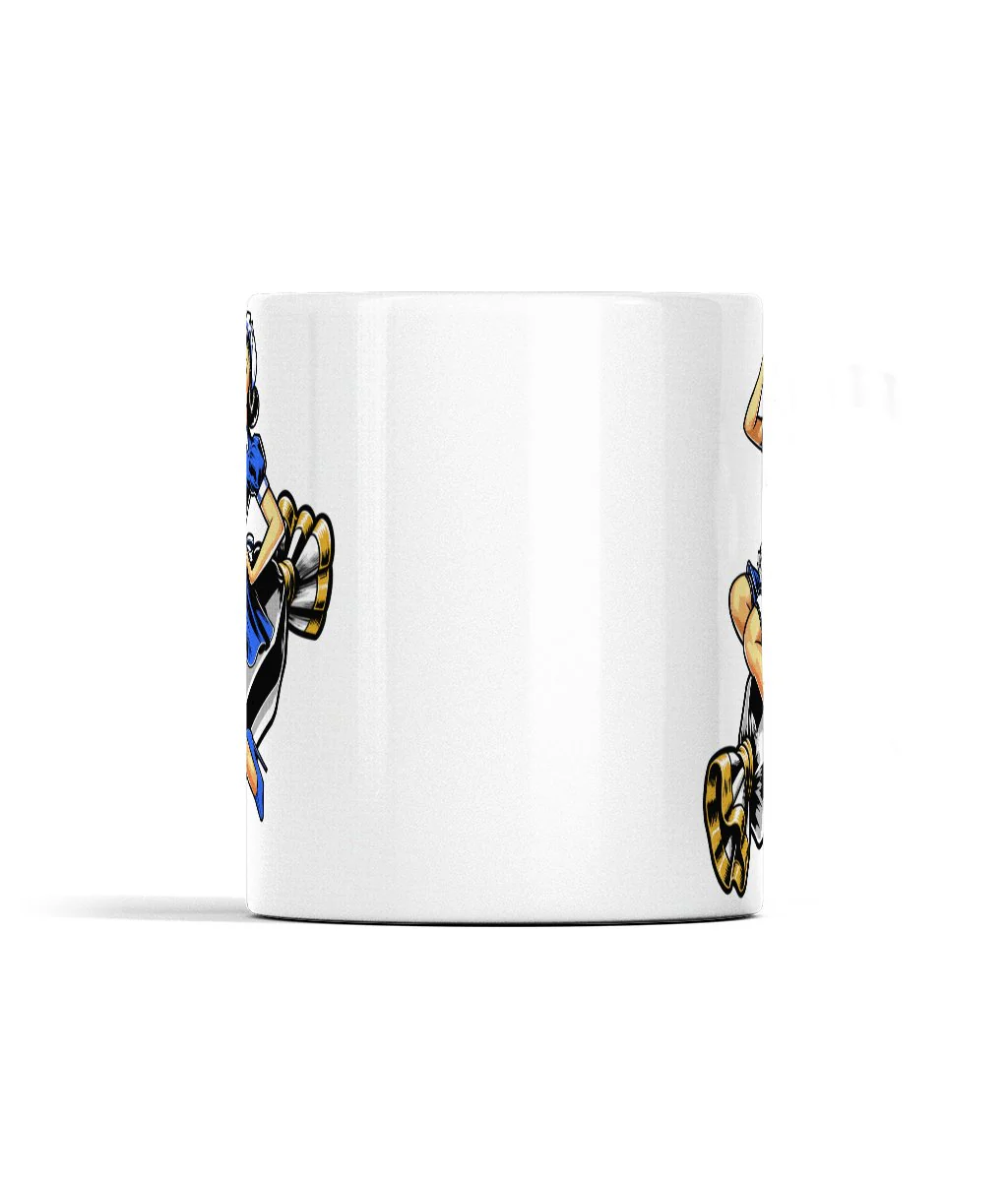 WWII Pin Up Style Toffee Lady - Everton Mug - Image 2